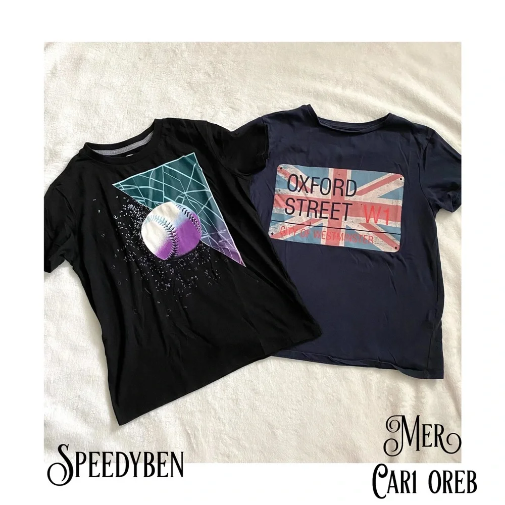 Oxford Street and Baseball Bundle Youth T-shirts